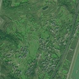 盘龙镇卫星地图 - 四川省广元市利州区盘龙镇,村地图