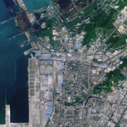 鲅鱼圈卫星地图高清版图片