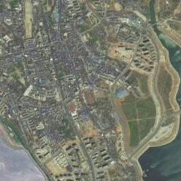 川沙新镇卫星地图图片
