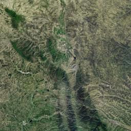 陕西省卫星地图高清版图片